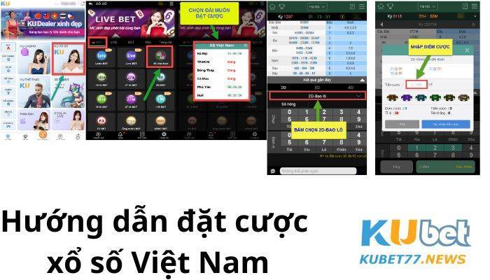 Hướng dẫn đặt cược xổ số Việt Nam